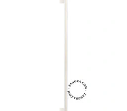 white porcelain wall or ceiling light S14s – 100cm  clear stick bulb