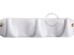 crochet en porcelaine blanche(colour-2021: blanc)