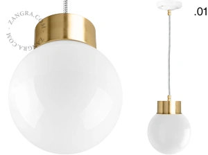 brass pendant light Celestine