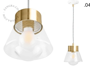 brass pendant light Celestine