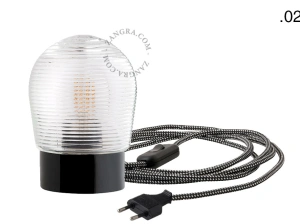 tafel- of wandlamp in porselein - Ø 10 cm