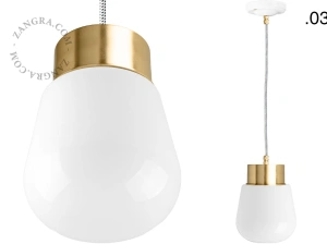 brass pendant light Celestine