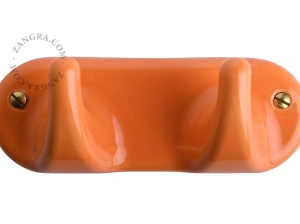 orangefarbener Porzellanhaken(colour-2021: orange)