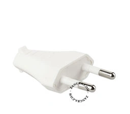 fiche mâle blanche type C