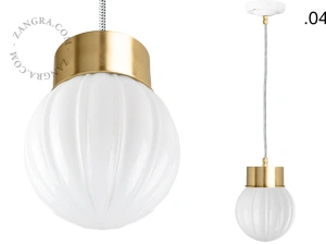 brass pendant light Celestine