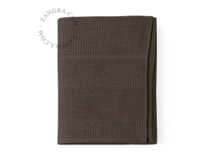 Badetuch Waffelpiqué - taupe