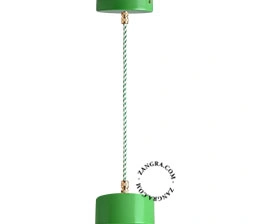 green pendant light - Ø 10 cm