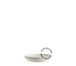 porcelanowy talerz z wycięciem - Ø 9 cm