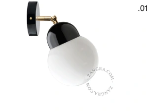 lampa porcelana ze szklanym kloszem