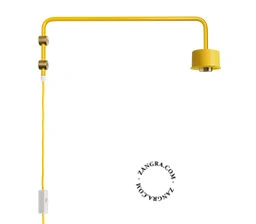 base de remplacement pour applique murale Abbie - jaune