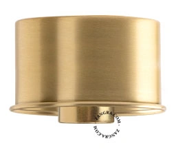 lampe i messing - Ø 10 cm