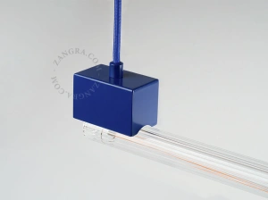 lâmpada tubular canelada