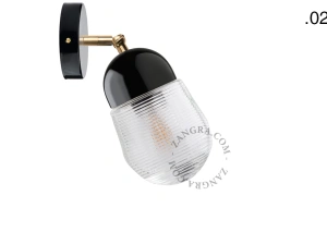 lampa porcelana ze szklanym kloszem