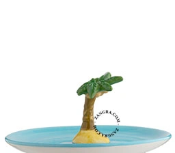 island with palm tree