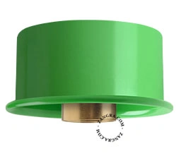 applique ou plafonnier vert - Ø 10 cm