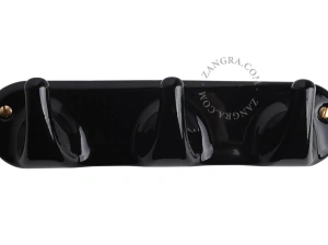 gancho mural de porcelana negra(colour-2021: negro)