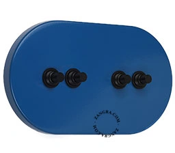 blue switch - 4 black push-buttons