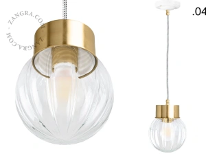 brass pendant light Celestine
