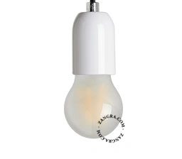 E27 vit lamphållare
