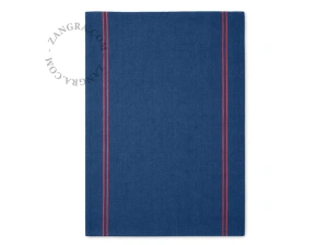 dark blue / red
