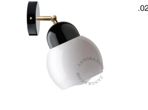 lampa porcelana ze szklanym kloszem