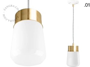 brass pendant light Celestine