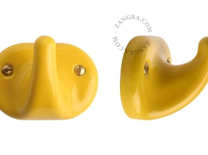 yellow porcelain hook(colour-2021: yellow)