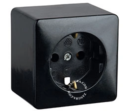 stopcontact bakeliet - type F