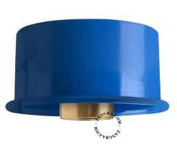 blå lampe - Ø 10 cm