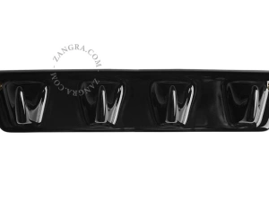 black porcelain hook