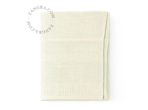 honeycomb bath towel - ecru