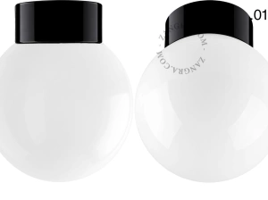 black porcelain lamp David - Ø 10cm