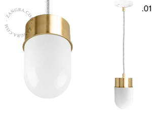 brass pendant light Celestine