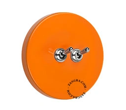 orange trappeafbryder – dobbelt vippearm i nikkel