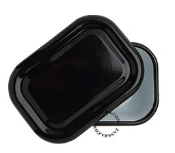ugnsform i svart emalj - 18 cm