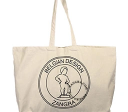 Manneken Pis cotton tote bag - XL