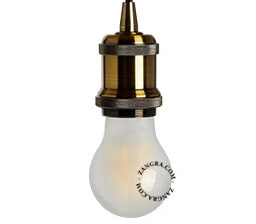 antique gold metallic socket (US)