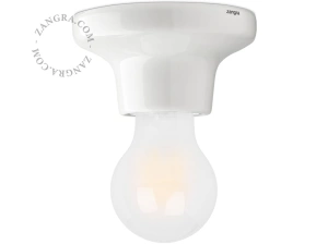 lampada in porcellana