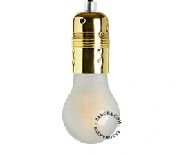 casquilho dourado E27
