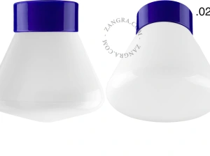 blue porcelain lamp David - Ø 10cm