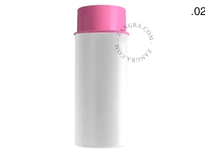 pink wall or ceiling light - glass shade - Ø 10 cm