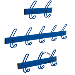 blue coat rack