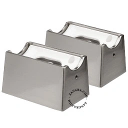 Produkt chrome-plated S14s lamp holders for stick bulb Obraz