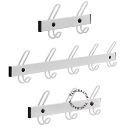 White coat rack.