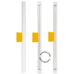 Product yellow wall or ceiling light S14d - 50 cm Image