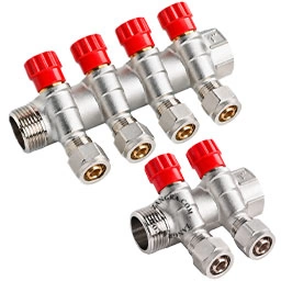 Produkt rozdzielacz Ø 36 mm - 1″ x 16 mm, skręcany Obraz