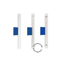 Produkt blaue Wand- oder Deckenleuchte S14d - 30 cm Foto