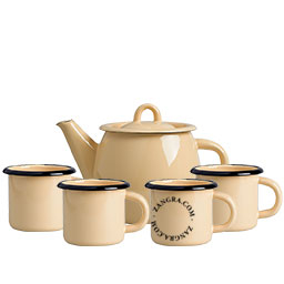 tableware-enamel-caramel-mug-teapot