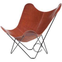 chaise-AA-BKF-fauteuil-papillon-brun-cuir