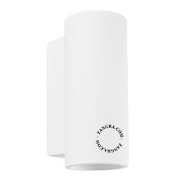 Up&down paintable plaster wall light.